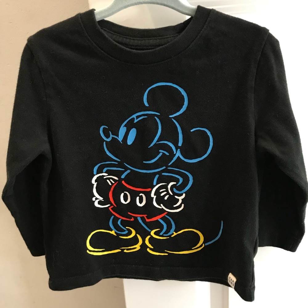 Baby gap Mickey Mouse long sleeve tee